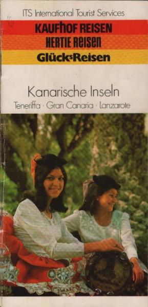 Kanarische Inseln : Teneriffa, Gran Canaria, Lanzarote (Webebroschüre)