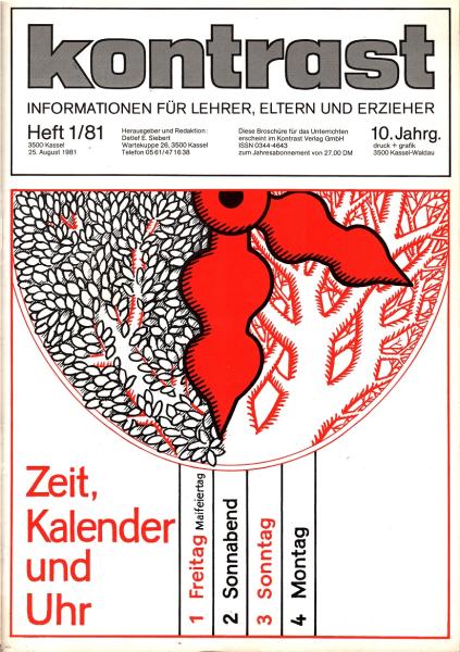 kontrast : Informationen für Lehrer, Eltern u. Erzieher ; Heft 1 / 81