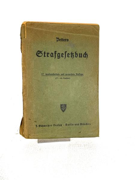 Strafgesetzbuch mit Eräuterungen