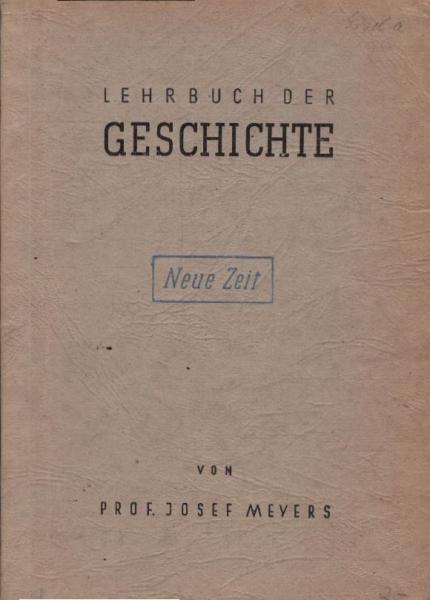 Lehrbuch der Geschichte : Neue Zeit [Neuzeit]