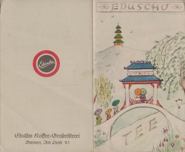 Eduscho Tee [Werbemittel, Faltblatt]