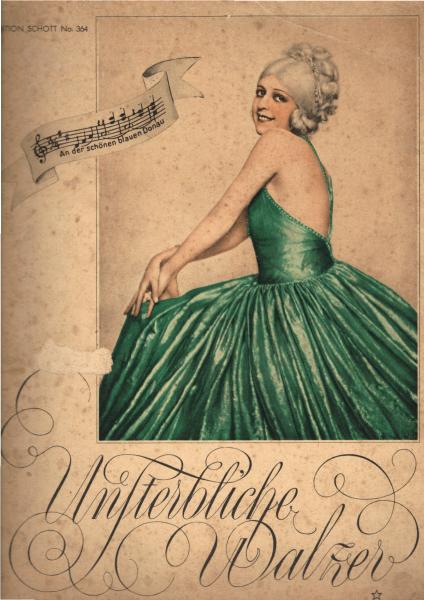 Unsterbliche Walzer für Klavier zu 2 Händen ; Bd. 1 (Edition Schott Nr. 364)  Schott Klavier 364