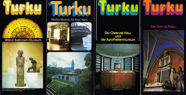 4 Werbeflyer : Turku (Finnland)
