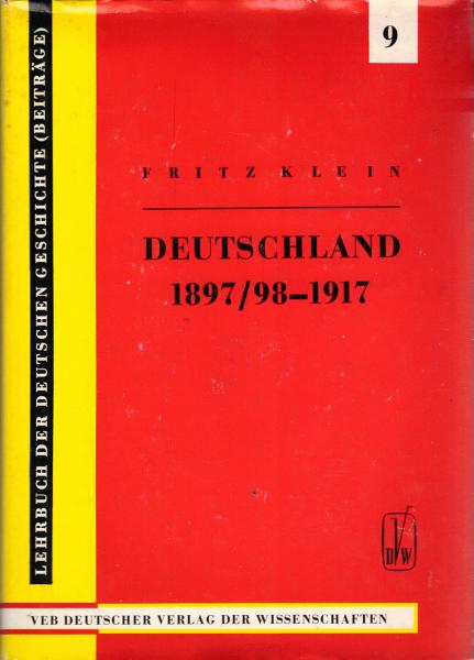 Deutschland von 1897/98