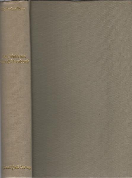 Ich, Wolfram von Eschenbach