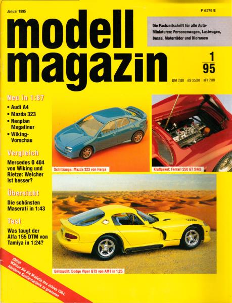 Modell Magazin. Januar (1), 1995.