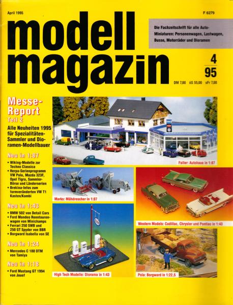 Modell Magazin. April (4), 1995.