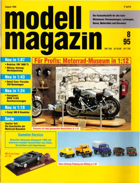 Modell Magazin. August (8), 1995