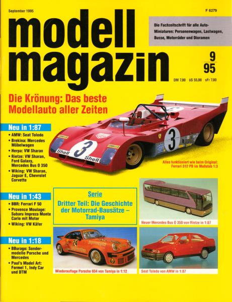 Modell Magazin. September (9), 1995