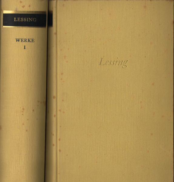 Gotthold Ephraim Lessing. Werke. 2 Bände