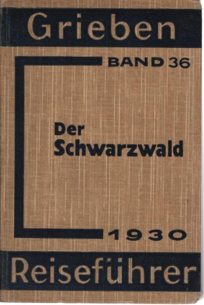 Schwarzwald mit Angaben für Wintersportler und Automobilisten