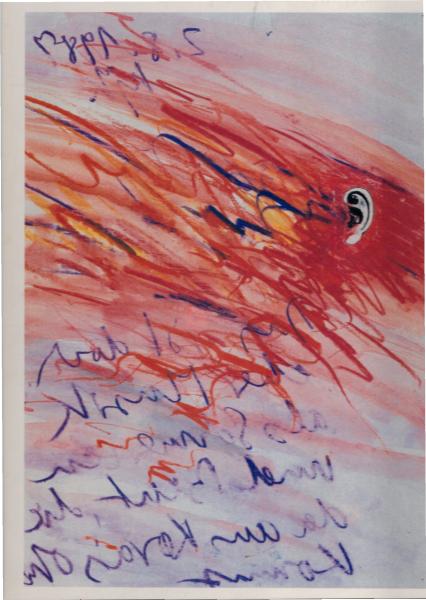 Stürme und Stille. Bildertagebuch eines Jahres. Leporello. [Signierte und nummerierte Ausgabe].