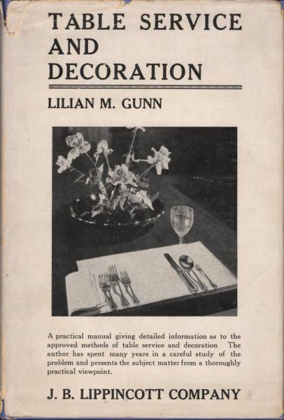 Table Service and Decoration