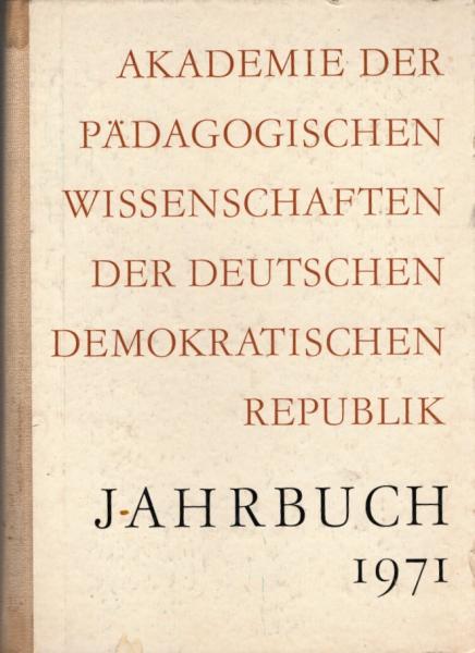 Jahrbuch / 1971.