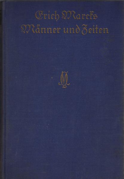 Männer und Zeiten, Teil: Bd. 1
