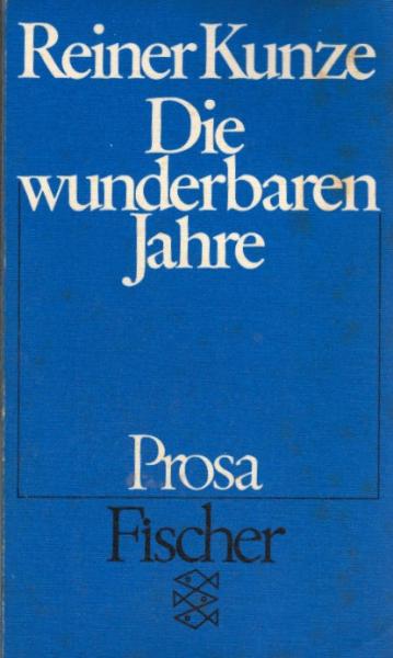 Die wunderbaren Jahre : Prosa