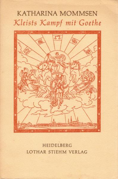 Kleists Kampf mit Goethe