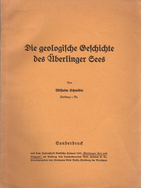 Die geologische Geschichte des Überlinger Sees (Sonderdruck)