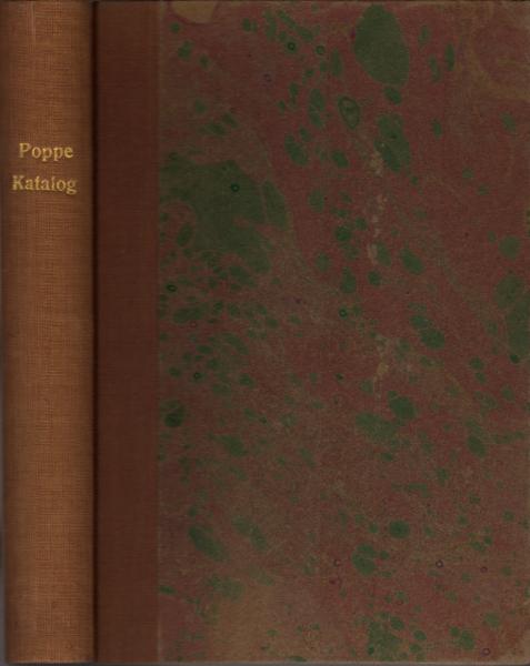 Karl Max Poppe. Antiquariats - Katalog Nr. 51 - 55 : Musik. Teil 1 - 5.