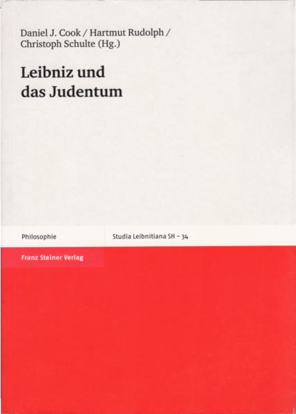 Leibniz und das Judentum / Daniel J. Cook ... (Hg.)