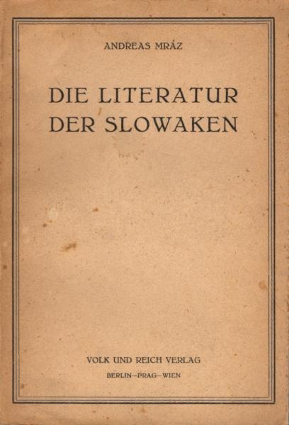 Die Literatur der Slowaken