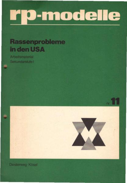 Rassenprobleme in den USA. Arbeitsmaterial Sekundarstufe 1.