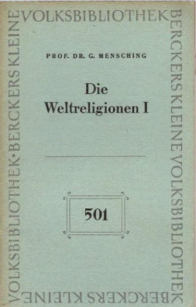 Die Weltreligionen, Teil: 1