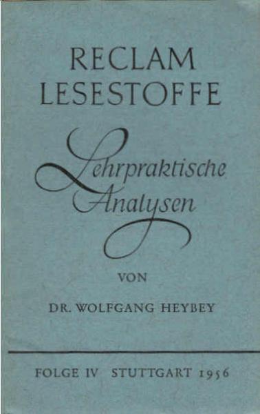 Lehrpraktische Analysen ; Teil : Folge 4