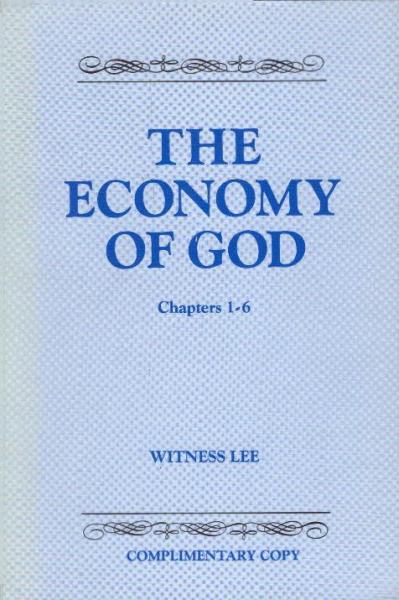 The economy of God