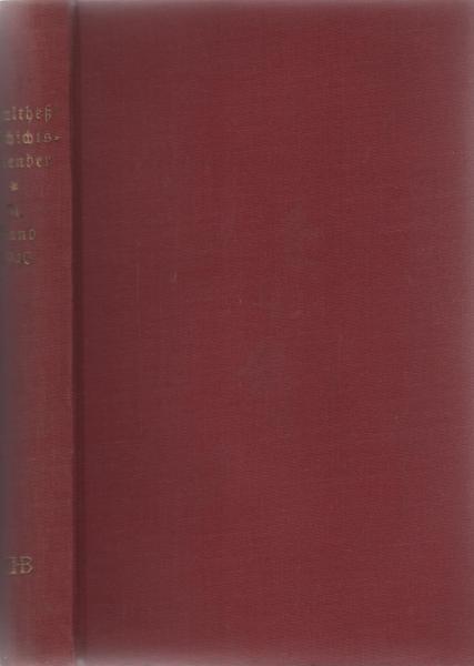 Schulthess' europäischer Geschichtskalender. Neue Folge. 56. Jahrgang, Band 81, 1940.