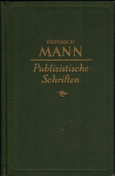 Publizistische Schriften
