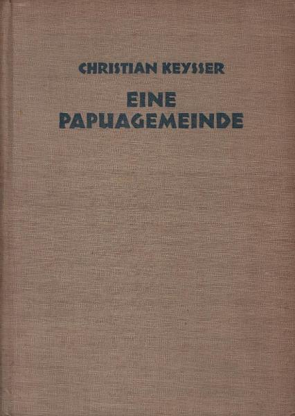 Eine Papuagemeinde.