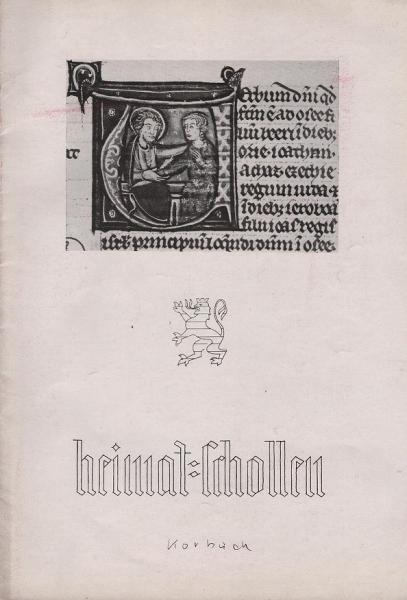 Heimat - Schollen. Zeitschrift des Landesvereins Heimatschutz in Kurhessen und Waldeck. Heft 4.