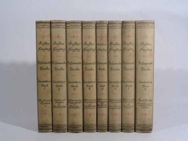 Gesammelte Werke. Zweite Serie. 8 Bände. Neue wohlfeie Ausgabe.