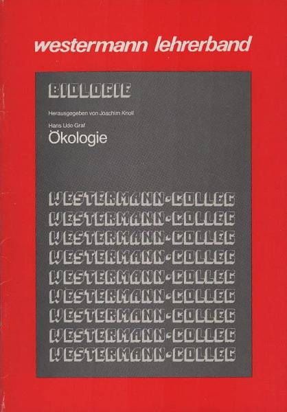 Ökologie; Teil: Lehrerbd.