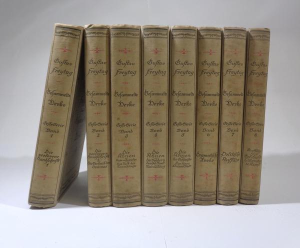 Gesammelte Werke. Erste Serie. 8 Bände. Neue wohlfeie Ausgabe.