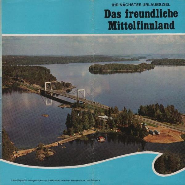 Das freundliche Mittelfinnland. [Prospekt]