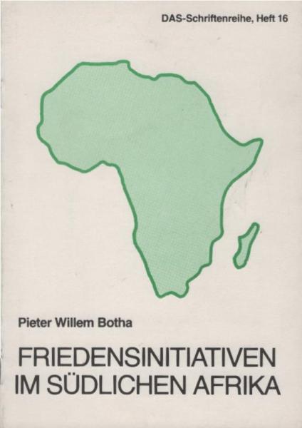 Friedensinitiativen im südlichen Afrika.