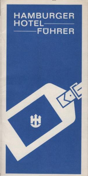 Hamburger Hotelführer [Informationsbroschüre]