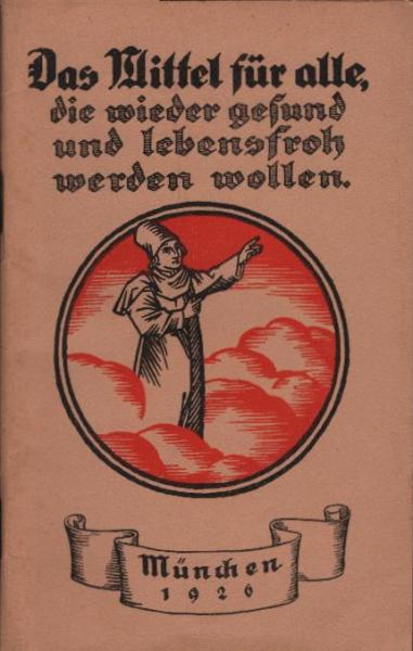 Das Mittel für alle, die wieder gesund und lebensfroh werden wollen