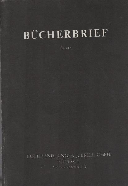 Bücherbrief Nr. 247.