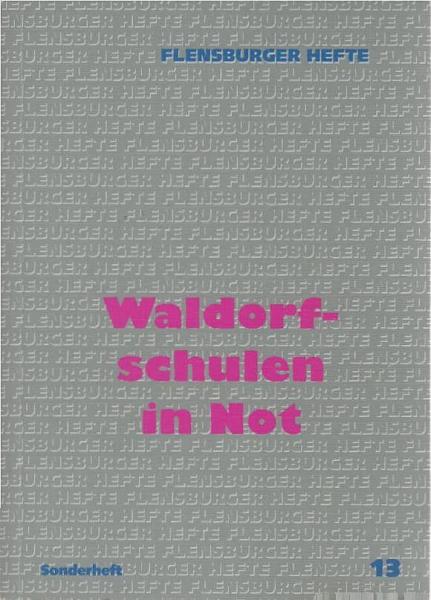 Waldorfschulen in Not.