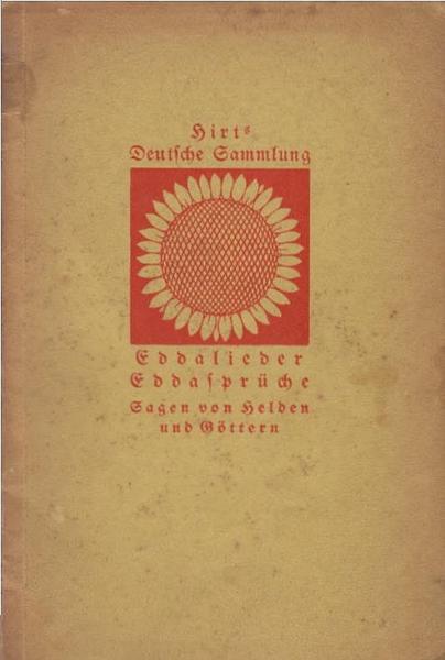 Eddalieder-Eddasprüche : Sagen von Helden u. Göttern ; Eine Ausw.