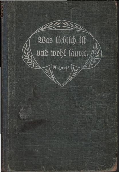 Was lieblich ist und was wohl lautet : ein Buch über d. guten Ton.