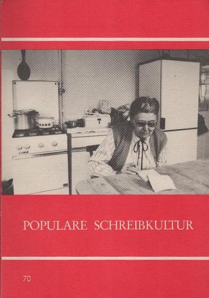 Populare Schreibkultur : Texte u. Analysen.