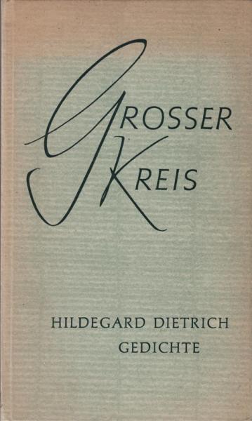 Grosser Kreis : Gedichte.