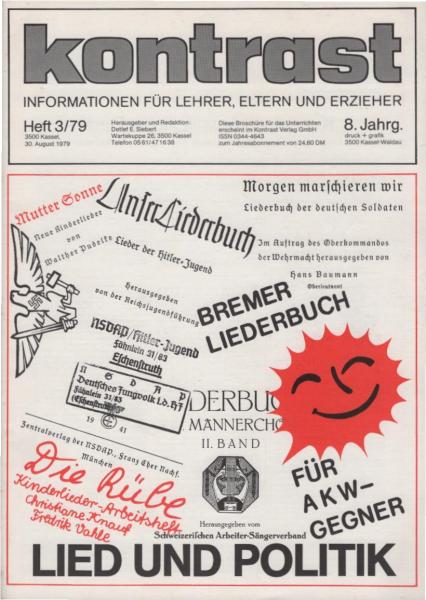 kontrast : Informationen für Lehrer, Eltern u. Erzieher ; Heft 3 / 79