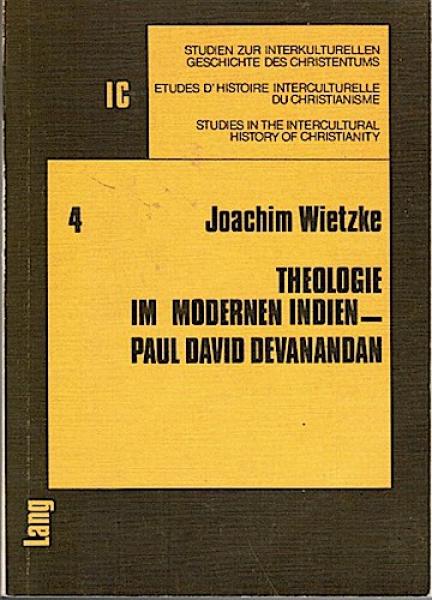 Theologie im modernen Indien - Paul David Devanandan.