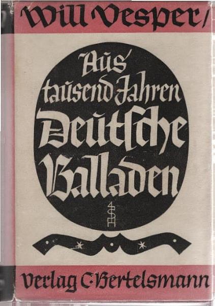 Aus tausend Jahren : Deutsche Balladen u. hist. Lieder.
