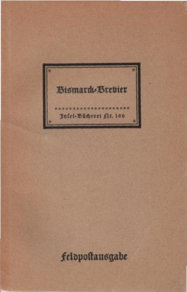 Bismarck-Brevier.